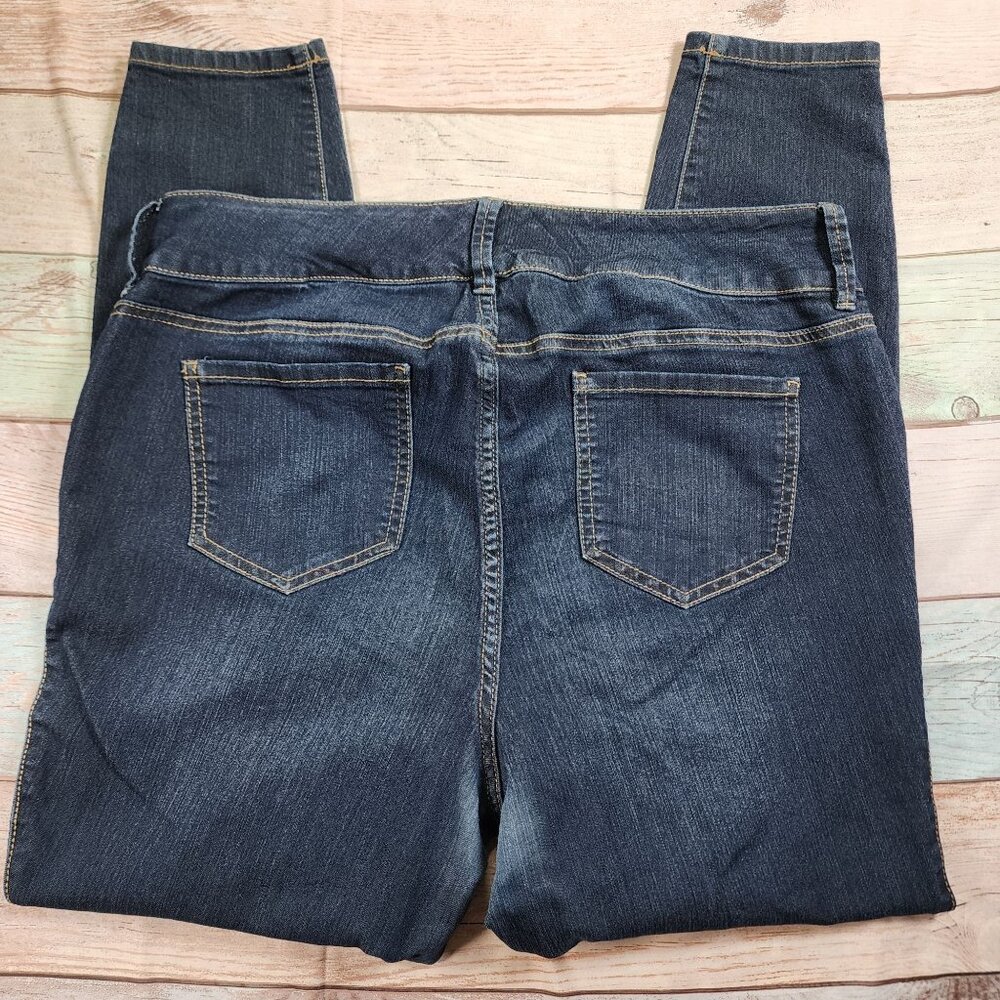 Torrid Denim Womens Button-Fly Skinny Jeans Size 16R Cotton & Rayon Blend - Picture 5 of 11